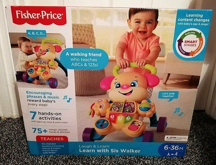 fisher price learn with sis walker